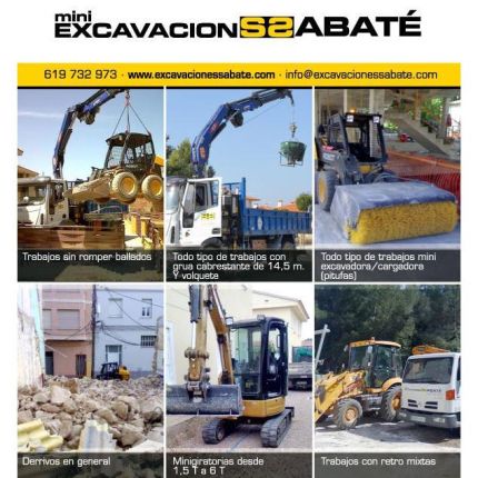 Logo van Mini Excavaciones Sabaté