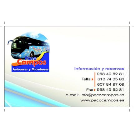 Logotipo de Autocares Y Microbuses Paco Campos
