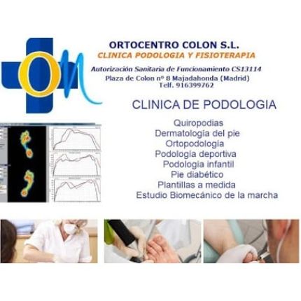 Logotipo de CLINICA COLON. FISIOTERAPIA Y PODOLOGIA