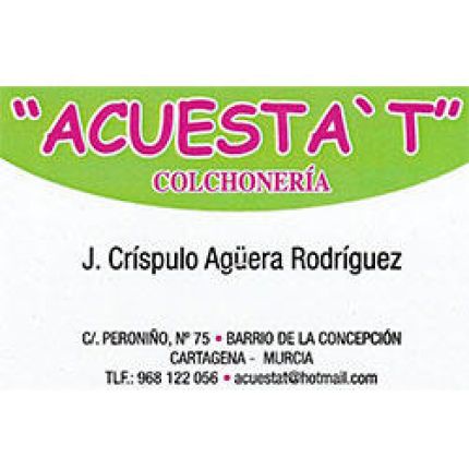 Logo von Colchoneria Acuesta`t