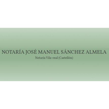 Logo da Notaría José Manuel Sánchez Almela