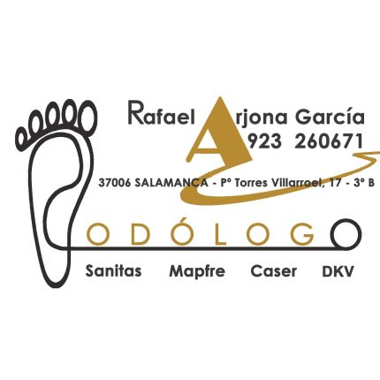 Logotyp från Podólogo Rafael Arjona García