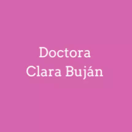 Logótipo de Doctora Clara Buján Díaz