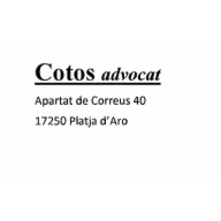 Logo fra Cotos Advocat