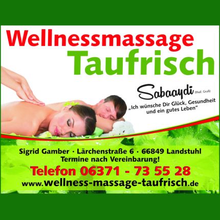 Logo von Wellnessmassage Taufrisch