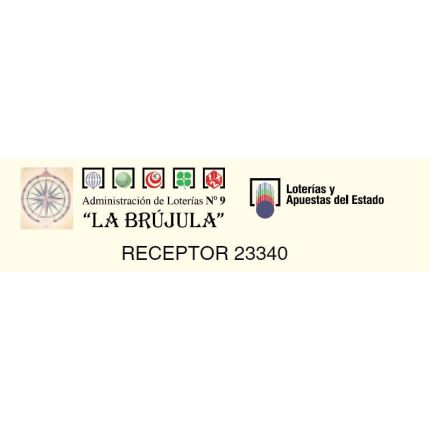 Logo de Administración De Loteria Número 9 La Brujula  Receptor 23340