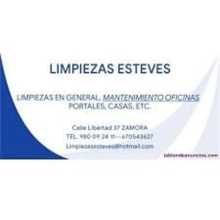 Logo fra Limpiezas Esteves