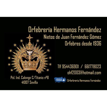 Logo von Orfebrería Hermanos Fernández