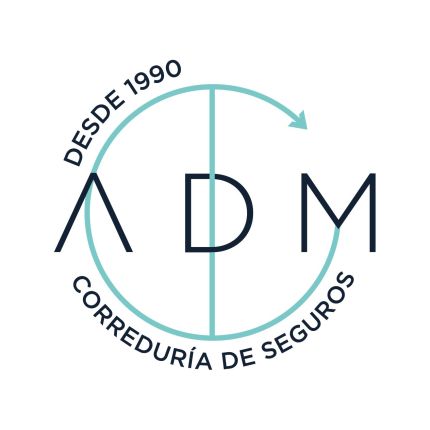 Logótipo de ADM Correduría de Seguros