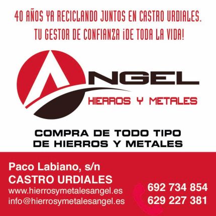 Logo da Hierros Y Metales Ángel