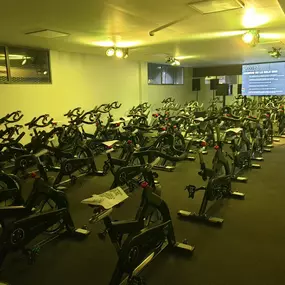 Sala de clases de ciclo indoor