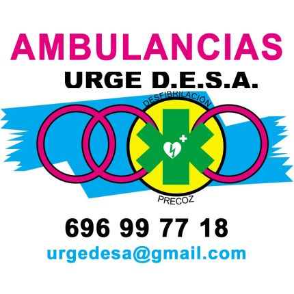 Logotipo de Ambulancias Urgedesa