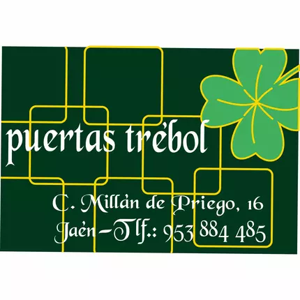 Logo fra Puertas Trébol