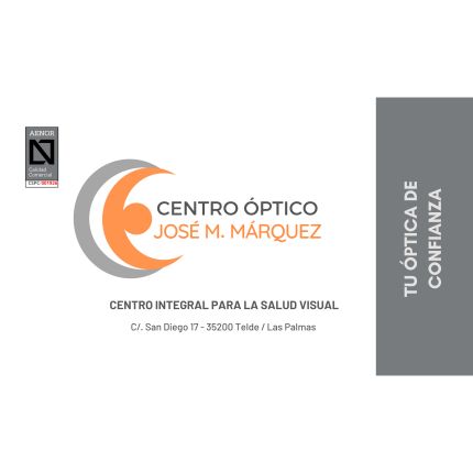 Logotipo de Centro Óptico José M. Márquez