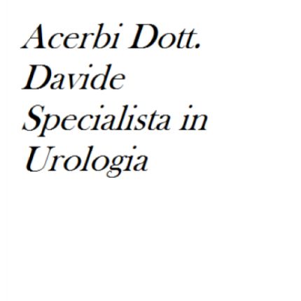 Logo van Acerbi Dott. Davide Urologo