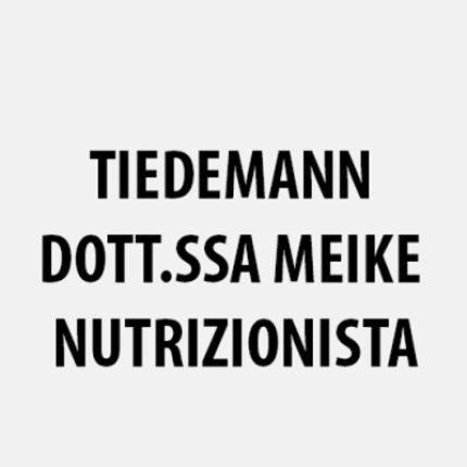 Logo von Tiedemann Dott.ssa Meike  Nutrizionista