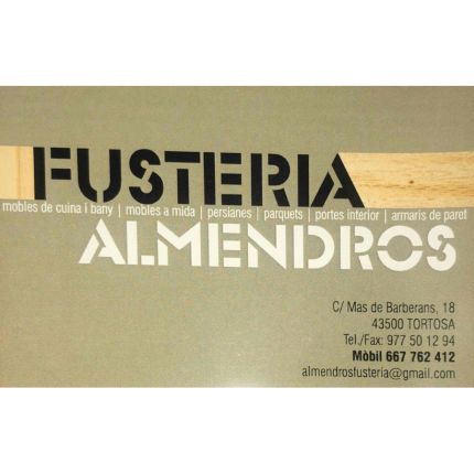 Logo fra Fustería Almendros