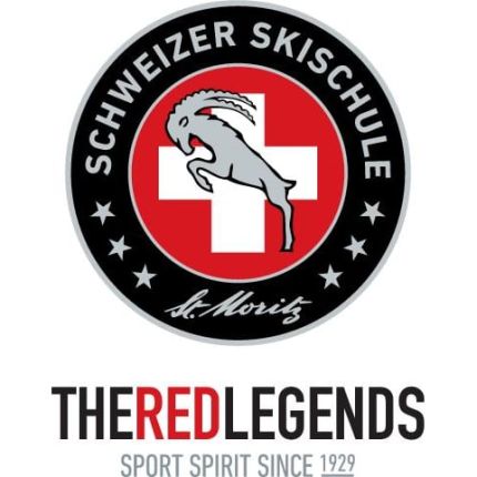 Logotyp från Schweiz. Skischule St. Moritz
