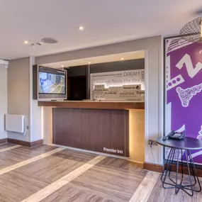 Premier Inn Liverpool (Tarbock) hotel reception