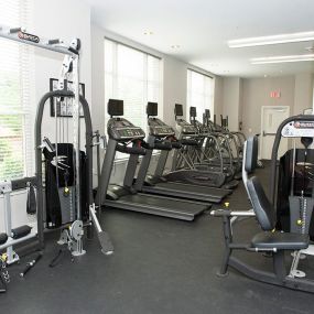 Fitness Center With Modern Equipment