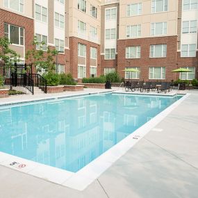 Swimming Pool With Relaxing Sundecks