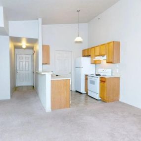 Kitchen at Taylor Michigan apartment