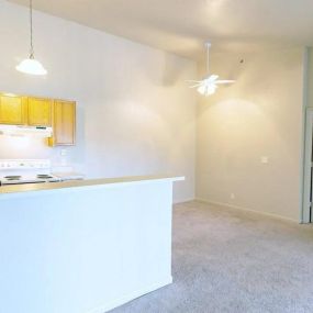 Dining area at Taylor Michigan apartment