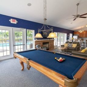 Pool table at Taylor Michigan apartment