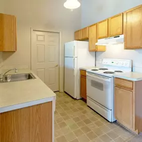 Kitchen at Taylor Michigan apartment