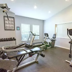 Gym at Taylor Michigan apartment