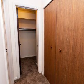 Closets in Kentwood apartments