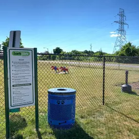 Dog park at Kentwood apartment