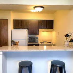 Kitchen in Kentwood apartment