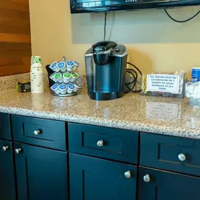 Coffee bar in Kentwood apartment