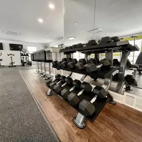 Gym atr Kentwood apartment