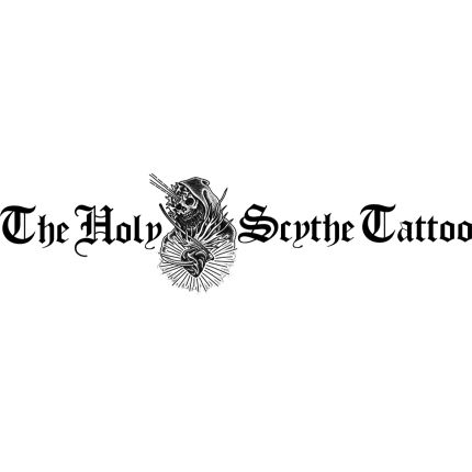 Logotyp från The Holy Scythe Tattoo