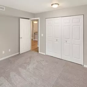 Bedroom at Burwick Farms Apartment Homes at Howell, MI