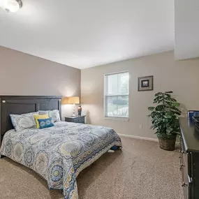 Bedroom at Burwick Farms Apartment Homes at Howell, MI