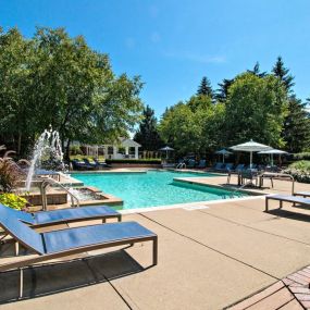 Pool at Madison Heights apartment