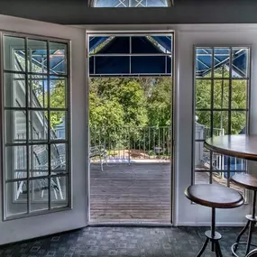 Balcony at Madison Heights apartment