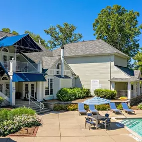 Pool at Madison Heights apartment