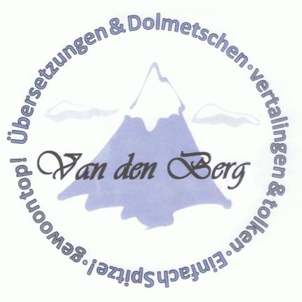 Logotipo de Van den Berg - Übersetzungen & Dolmetschen Niederländisch-Deutsch/Deutsch-Niederländisch