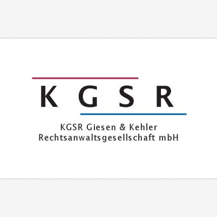 Logo fra KGSR Giesen & Kehler Rechtsanwaltsgesellschaft mbH