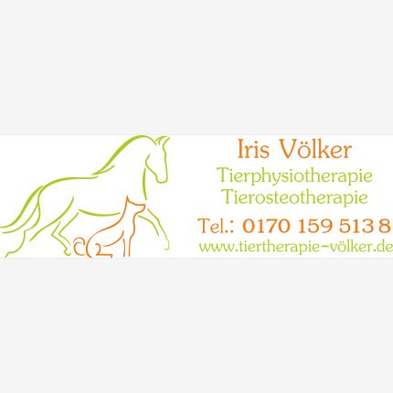 Logotyp från Iris Völker Tierphysiotherapie und Tierosteopathie