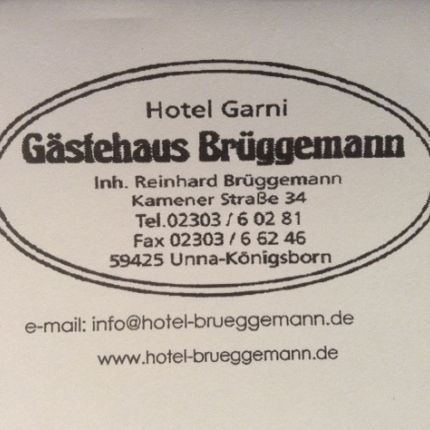 Logo fra Hotel Gästehaus Brüggemann