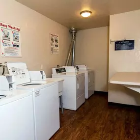 Laundry at Nemoke Trails apartments in Haslett, MI