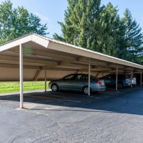 Carports at Lakewood Apartments in Haslett, MI