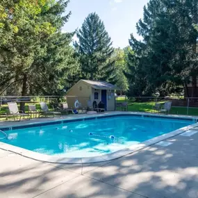 Pool at Lakewood Apartments in Haslett, MI