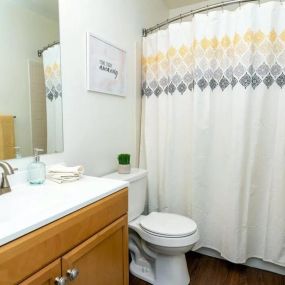 Bathroom in Grand Rapids apartment