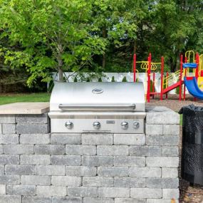Grill at apartments in Grand Rapids